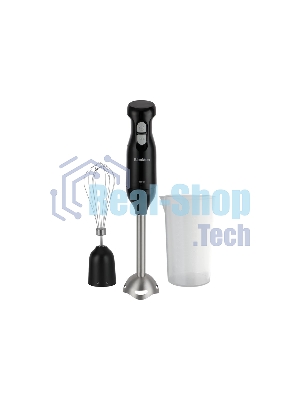 Блендер погружной Blackton Bt HB735SS черный/серый, 700 Вт, 2 скорости, турбо