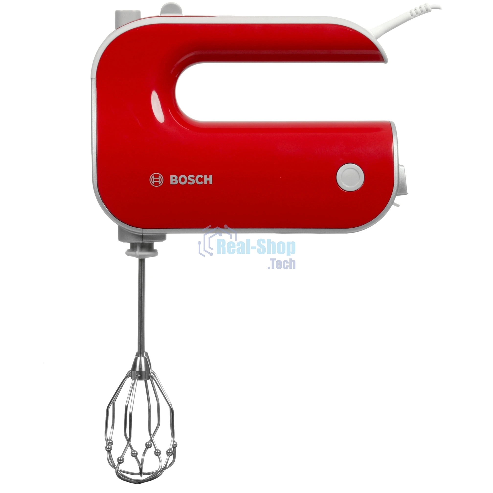 Миксер Bosch MFQ40303 красный, ручной, 500 Вт, 5 скоростей