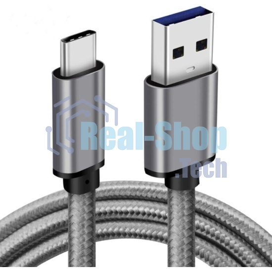 Кабель-адаптер USB 3.1 Type-Cm --> USB 3.0 Am, 1 м Telecom TC403M-1M