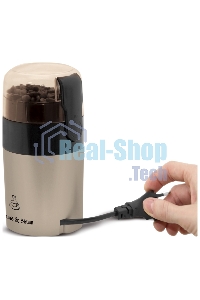 Кофемолка Zigmund & Shtain ZCG-08 150 Вт, 40 г, коричневый