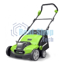 Аэратор-скарификатор электрический (2515507) GreenWorks GDT15 Арт. 2515507, 1500W, 36 см