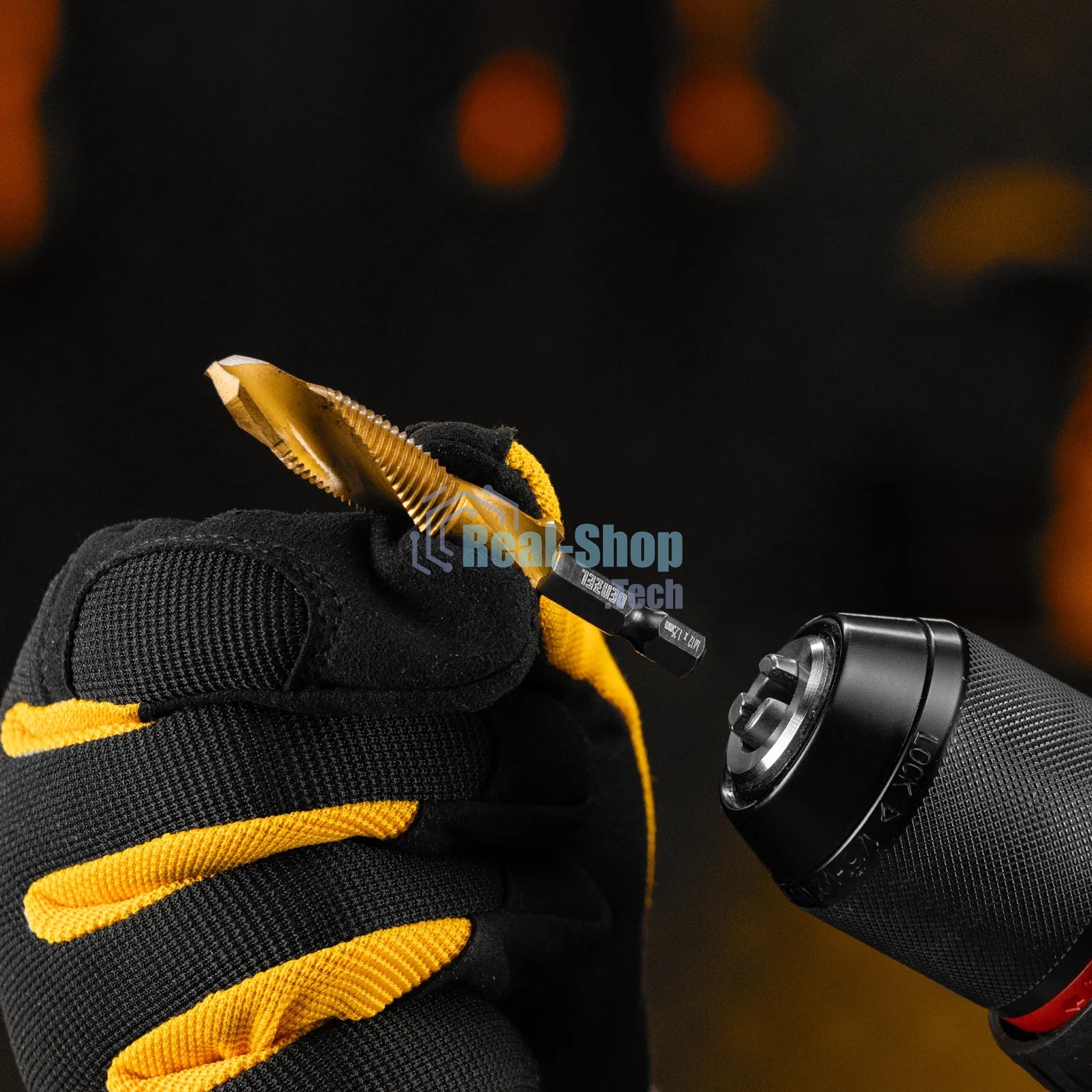 Сверло-метчик Denzel М12 х 1,25 мм, Р6М5