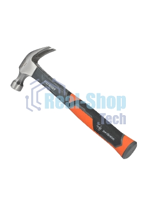 Молоток столярный Patriot СHF-450 с фиберглассовой рукояткой, 450г