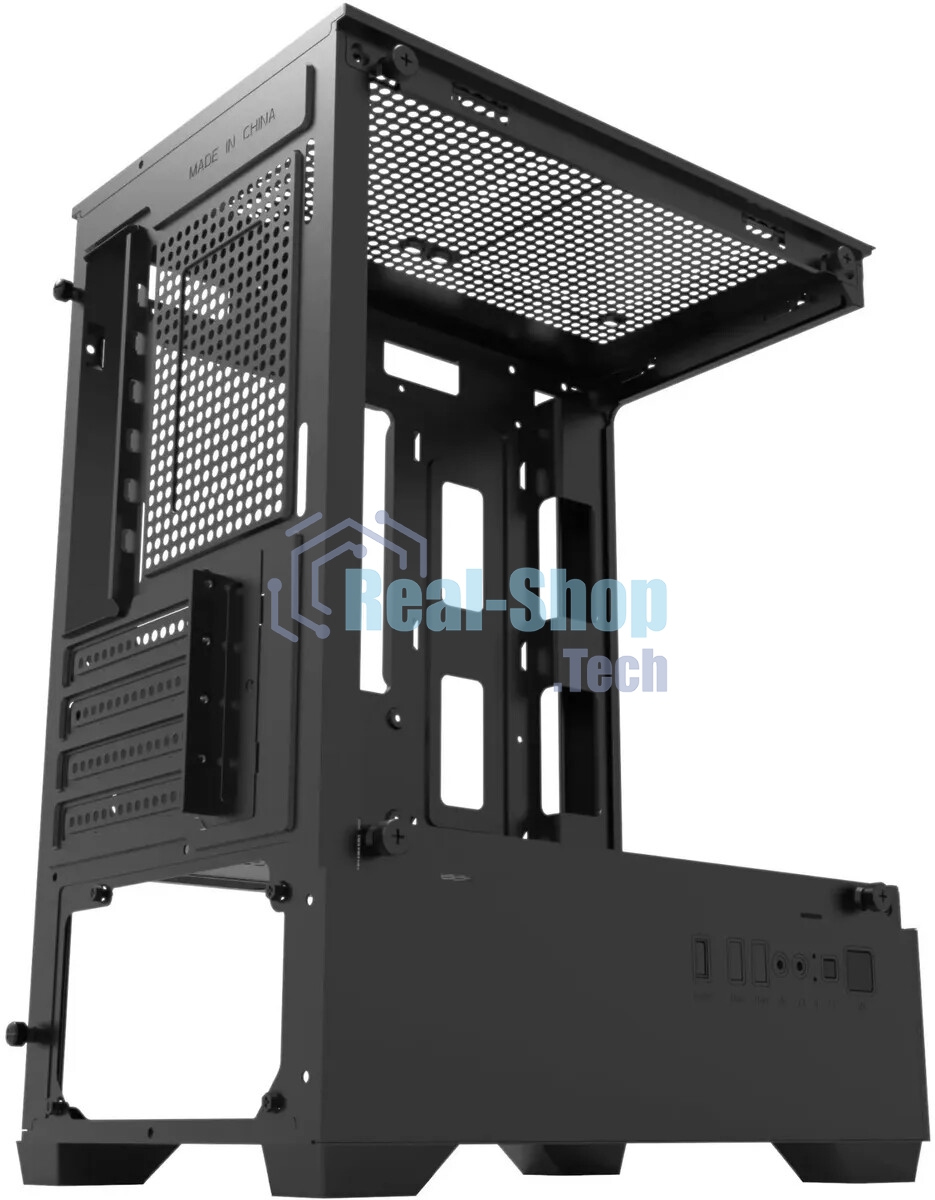 Корпус Bloody CC-125-BK, Mini-Tower, чёрный