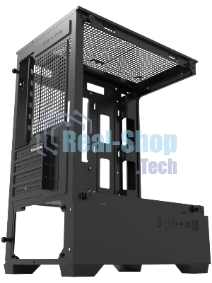 Корпус Bloody CC-125-BK, Mini-Tower, чёрный