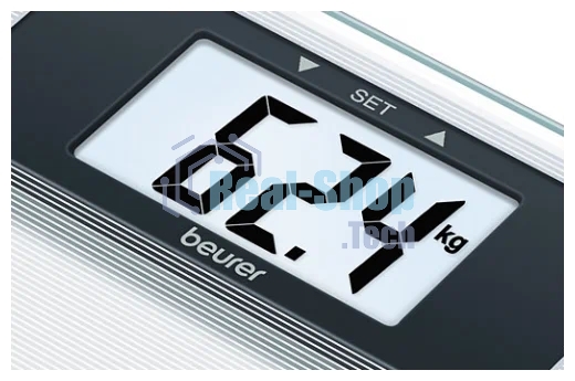 Весы напольные электронные Beurer BG13 макс.150кг серебристый