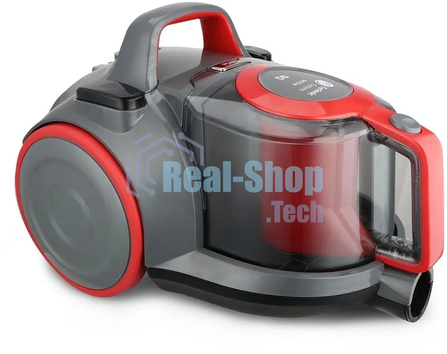 Пылесос BQ VC1809C красно-серый, 380/1800 Вт, уборка сухая, пылесборник контейнер 2.5 л