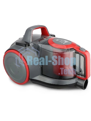 Пылесос BQ VC1809C красно-серый, 380/1800 Вт, уборка сухая, пылесборник контейнер 2.5 л