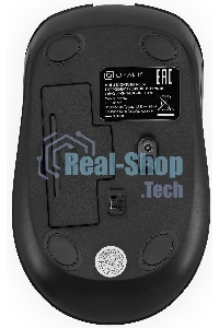 Мышь беспроводная Oklick 509MW черный, 1600 dpi, радиоканал, USB, кнопки - 4