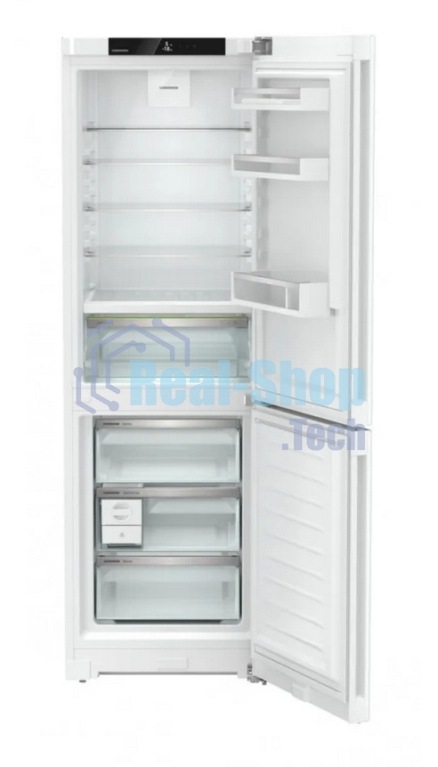 Холодильник Liebherr CBNC 5223-22 001 белый двухкамерный 216/94л морозилка снизу, No Frost