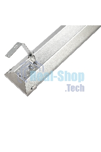 Обогреватель инфракрасный Ballu BIH-AP4-0.8-M серебристый, панельный, 800 Вт, 16 м2