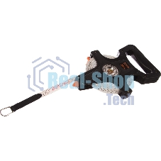 Рулетка Sparta геодезическая 30 мх12.5мм лента пвх открытый корпус