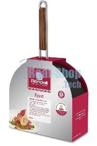 Сотейник Rondell Fjord RDA-1799, 28 см, с крышкой, черный