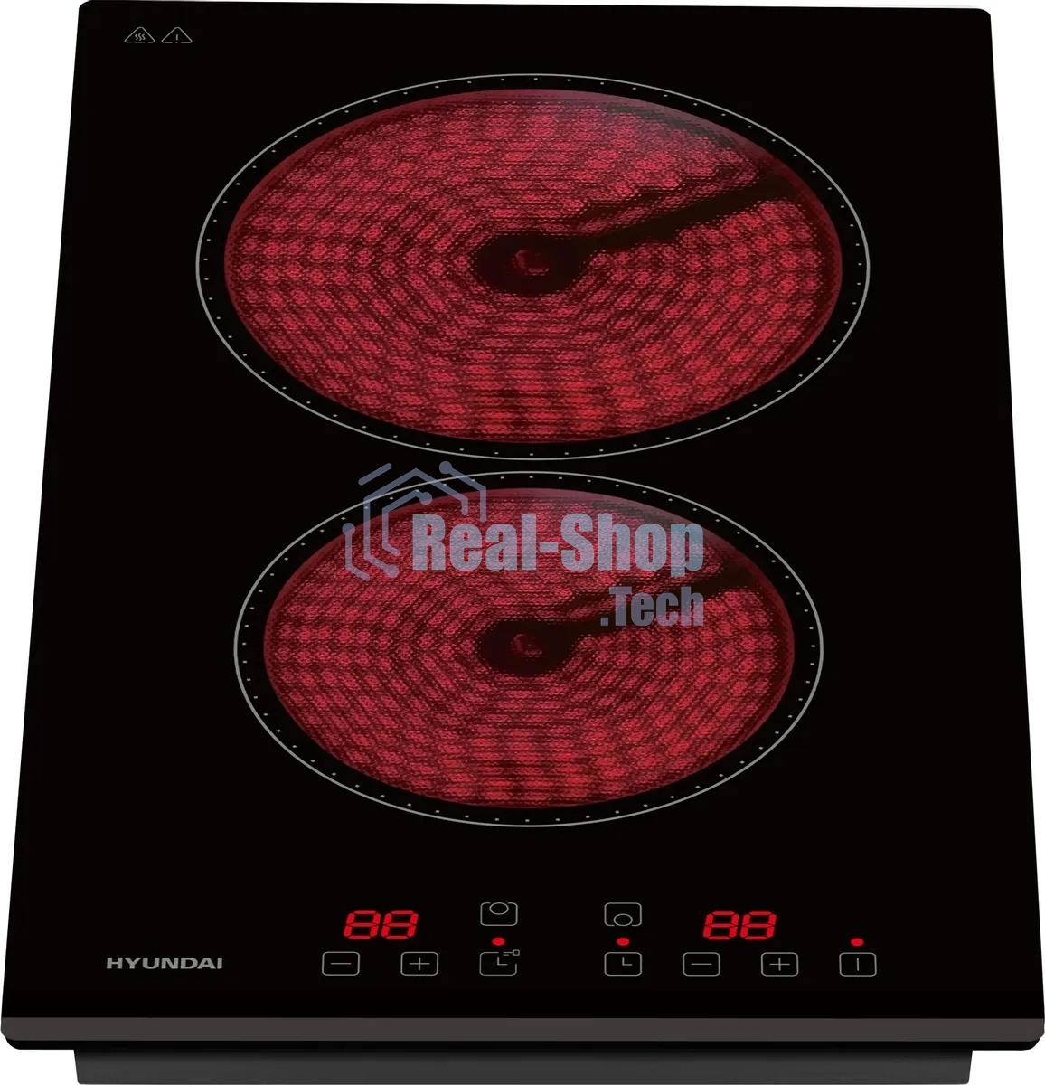 Варочная поверхность Hyundai HHE 3251 BG черный