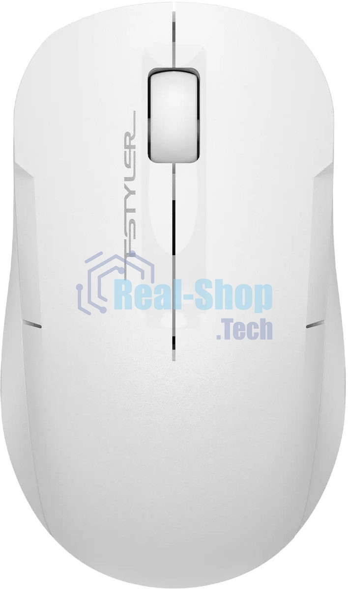 Мышь беспроводная A4Tech Fstyler FG15CS Air2 белый, 1200 dpi, радиоканал, USB, кнопки - 3