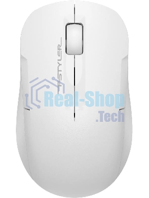 Мышь беспроводная A4Tech Fstyler FG15CS Air2 белый, 1200 dpi, радиоканал, USB, кнопки - 3