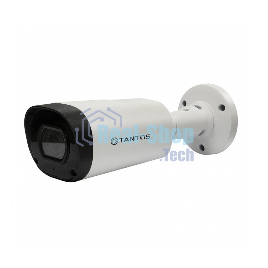 Камера видеонаблюдения аналоговая Tantos TSc-P1080pUVCv 2.8-12мм HD-CVI HD-TVI цв. корп.:белый/черный (00-00156691)