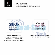Стиральная машина LEX LWM10012WID белый, загрузка фронтальная 10 кг, 1200 об/мин., класс: А++