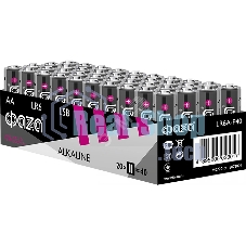 Элемент питания LR 6 (AA) алкалиновая уп. 40 шт. ФАZА Alkaline Pack-40