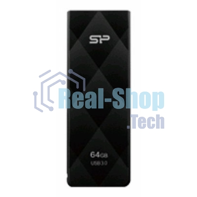 Флешка USB R/W Silicon Power R/W 64Gb Blaze B20 SP064Gb,UF3B20V1K USB 3.0 черный