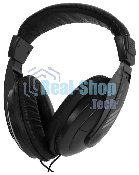 Наушники стерео Defender Gryphon HN-751 накладные, 2 x 3.5 мм стерео jack, кабель 2м, черный