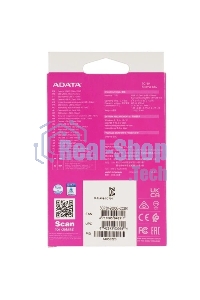 Внешний SSD ADATA SC750, 2TB, USB 3.2 Gen 2 Type-C, R/W 1050/1000, черный