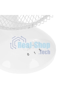 Вентилятор настольный Rix RDF-2200W белый