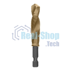 Сверло-метчик Denzel М12 х 1,25 мм, Р6М5