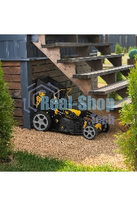 Газонокосилка аккумуляторная бесщет. Denzel DLM-460, 460 мм, травосб. 65 л., Li-Ion, 40 В