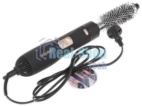 Фен-щётка Centek CT-2059 черный/золотистый, 1200 Вт, 25 мм