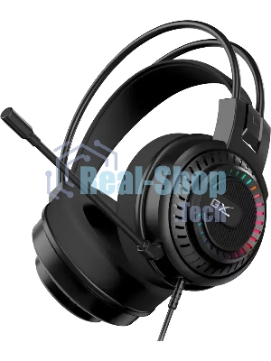 Гарнитура Genius HS-GX570U чёрный, проводная, USB, подсветка