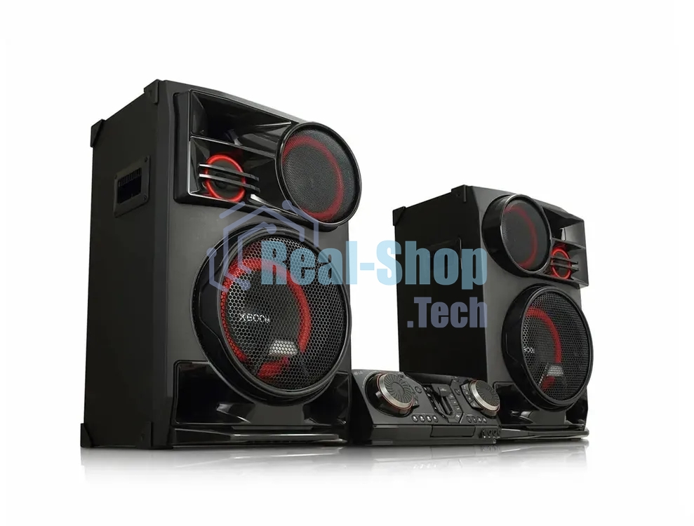 Минисистема LG CL98-FS черный 3500Вт FM USB BT