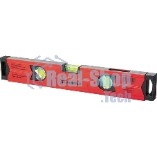 Уровень Matrix алюминиевый магнитный, 1200 мм, фрезерованный, 3 глазка, усиленный