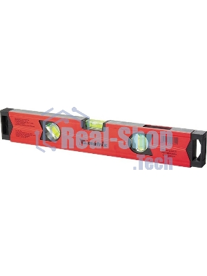 Уровень Matrix алюминиевый магнитный, 1200 мм, фрезерованный, 3 глазка, усиленный