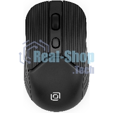Мышь беспроводная Oklick 509MW черный, 1600 dpi, радиоканал, USB, кнопки - 4