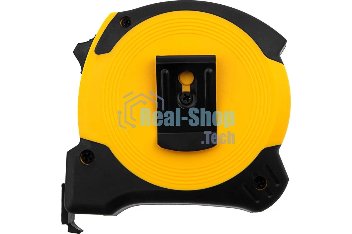 Рулетка Denzel 8м х 25мм, двухкомп. корпус, магнитный обрезиненный зацеп