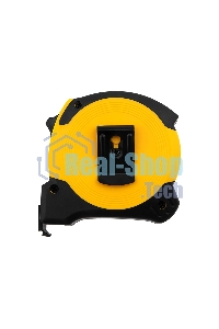 Рулетка Denzel 8м х 25мм, двухкомп. корпус, магнитный обрезиненный зацеп