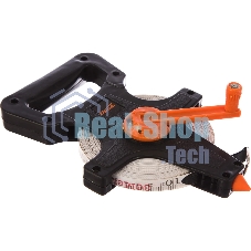 Рулетка Sparta геодезическая 30 мх12.5мм лента пвх открытый корпус