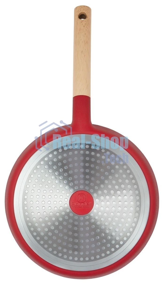 Сковорода Rondell Red Edition RDA-1005, 26 см, без крышки, красный