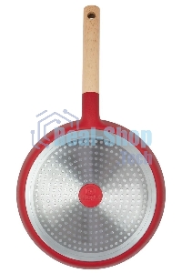 Сковорода Rondell Red Edition RDA-1005, 26 см, без крышки, красный