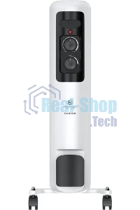 Обогреватель масляный Royal Clima Guarda ROR-GU7-1500M, с терморегулятором, 1500Вт, 6 секций, 3 режима, белый/серый