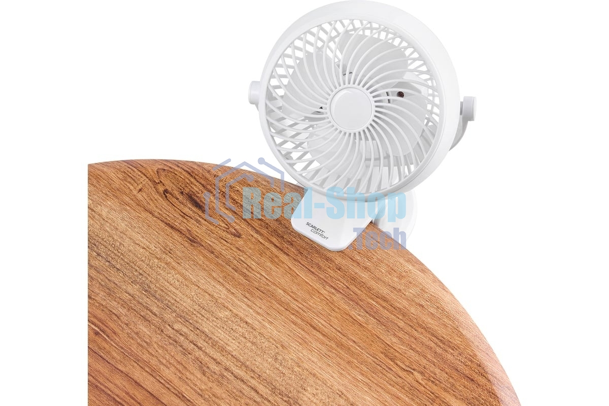 Вентиляторы настольные Scarlett SC-DF111S98 белый
