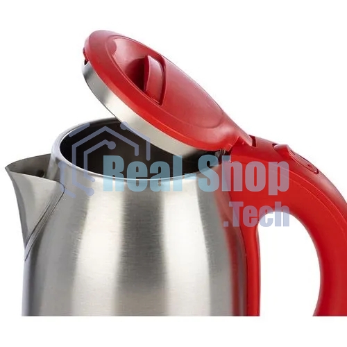 Чайник электрический ENERGY E-201 1,8 л, сталь, красный (164125)