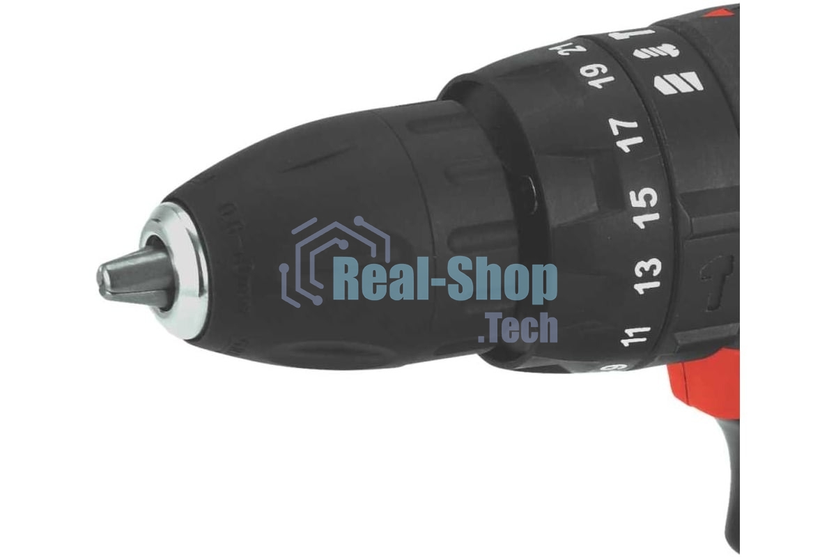 Шуруповерт ударный аккумуляторный KLECO KE18DM-20DB (18В, Li-ion-2шт, 2 А·ч, 30Нм, З/У, биты 32шт, сверла 9шт дерево/металл, кейс)