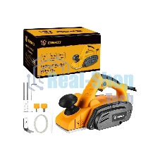 Рубанок DEKO DKEP1100W SET1, 1100Вт, 82 мм