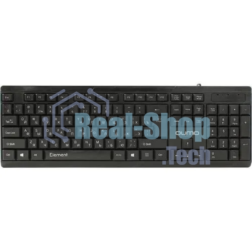 Клавиатура проводная Qumo office Element К65, 104