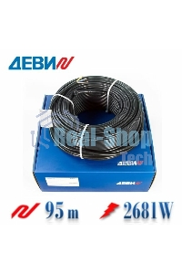 Кабель нагревательный для кровли и грунта ДЕВИ Snow-30T 2930 Вт 230 В 95 м