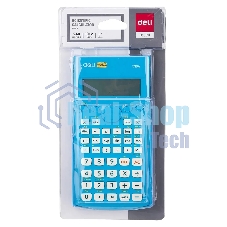 Калькулятор научный Deli E1710A/BLU синий 10+2-разр.