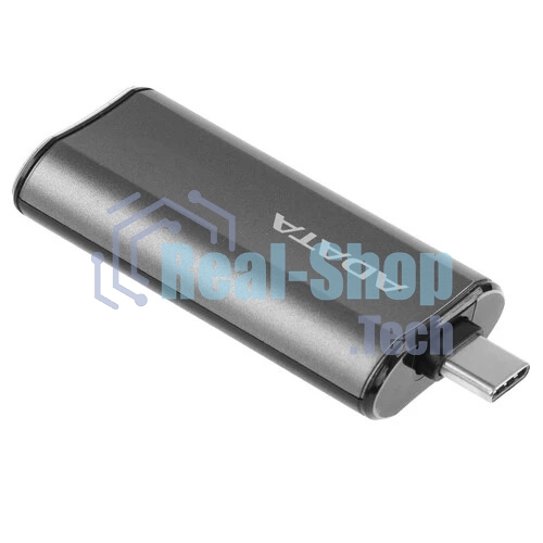 Внешний SSD ADATA SC750, 2TB, USB 3.2 Gen 2 Type-C, R/W 1050/1000, черный