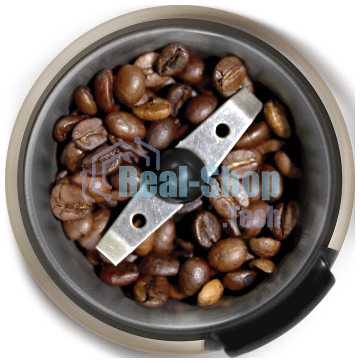 Кофемолка Zigmund & Shtain ZCG-08 150 Вт, 40 г, коричневый